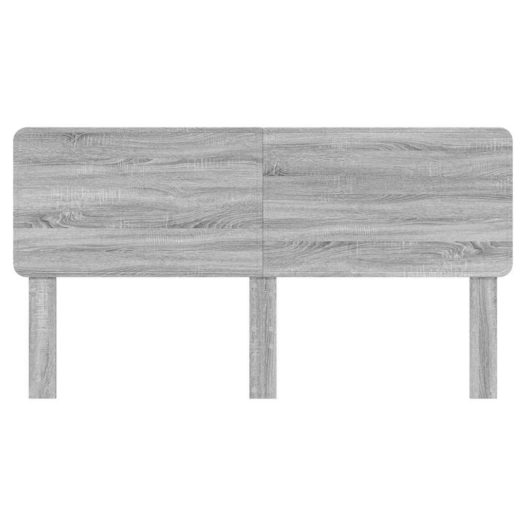 Tête de lit Gris Sonoma 200 cm Bois d'ingénierie - XIOS