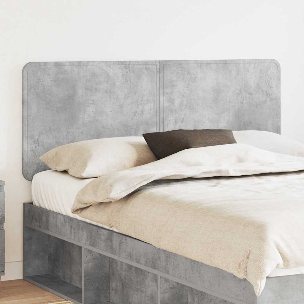 Tête de lit Gris béton 150 cm Bois d'ingénierie - XIOS