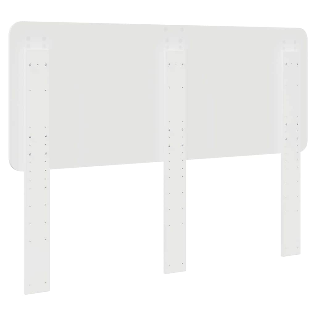 Tête de lit Blanc Brillant 140 cm Bois d'ingénierie - XIOS