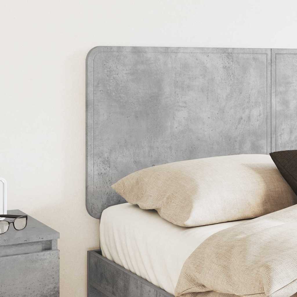 Tête de lit Gris béton 135 cm Bois d'ingénierie - XIOS