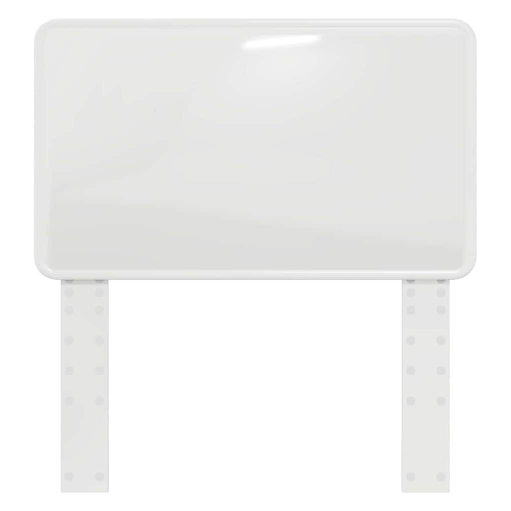 Tête de lit Blanc Brillant 100 cm Bois d'ingénierie - XIOS