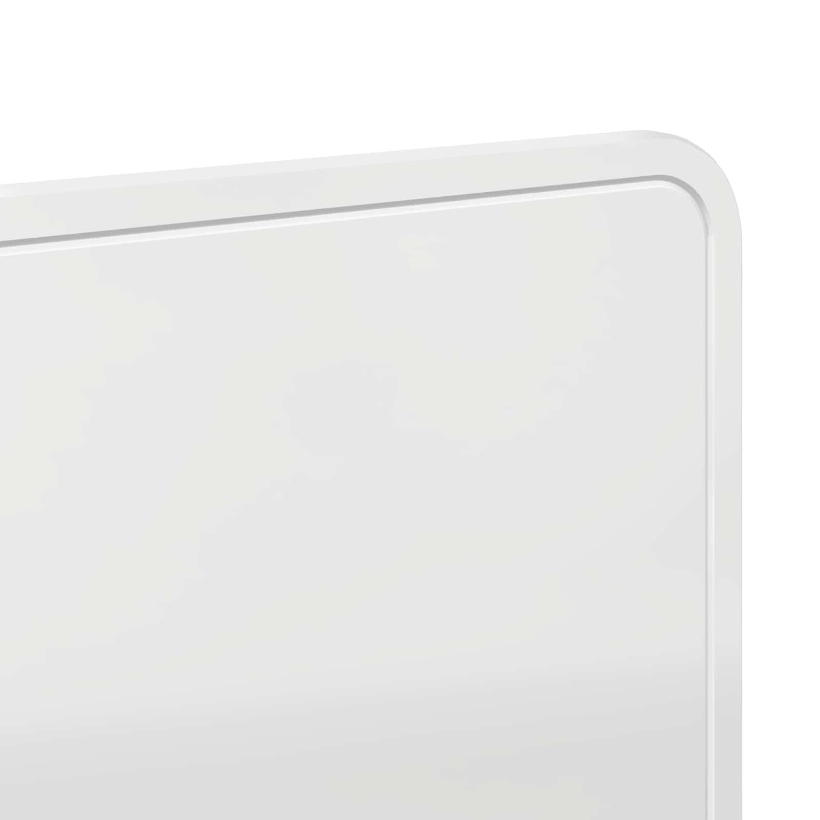 Tête de lit Blanc Brillant Bois d'ingénierie - XIOS