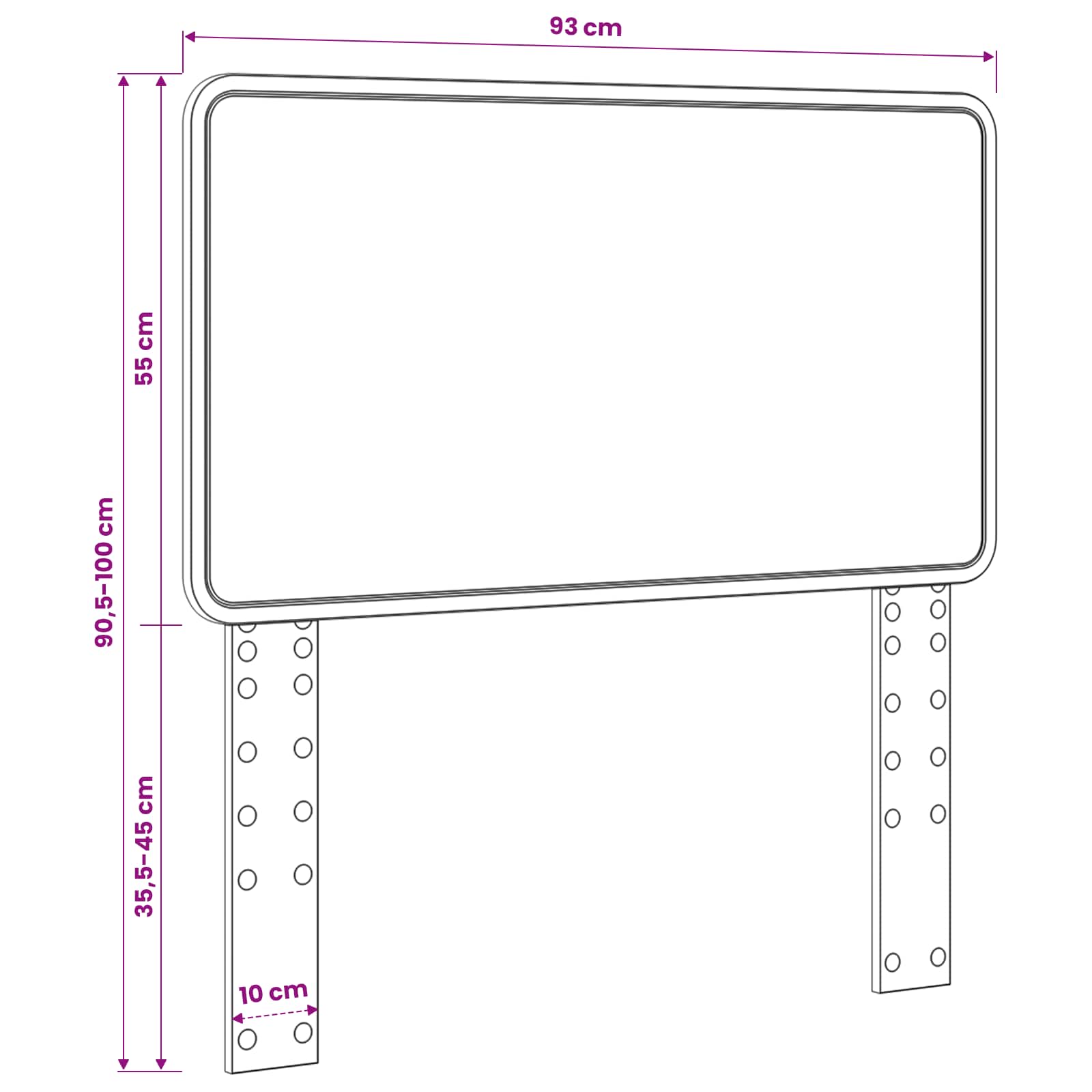 Tête de lit Chêne artisanal Bois d'ingénierie - XIOS