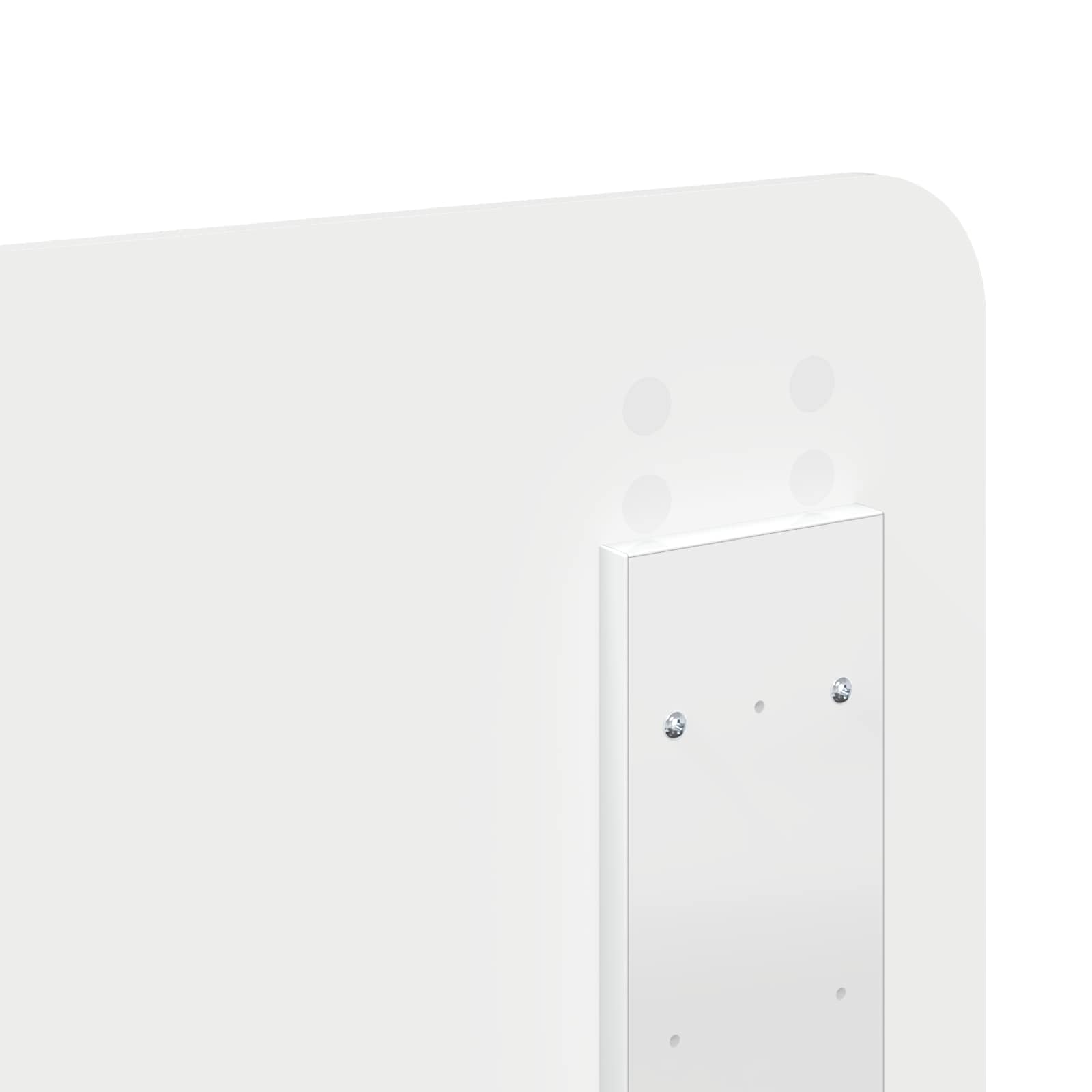 Tête de lit Blanc Brillant Bois d'ingénierie - XIOS