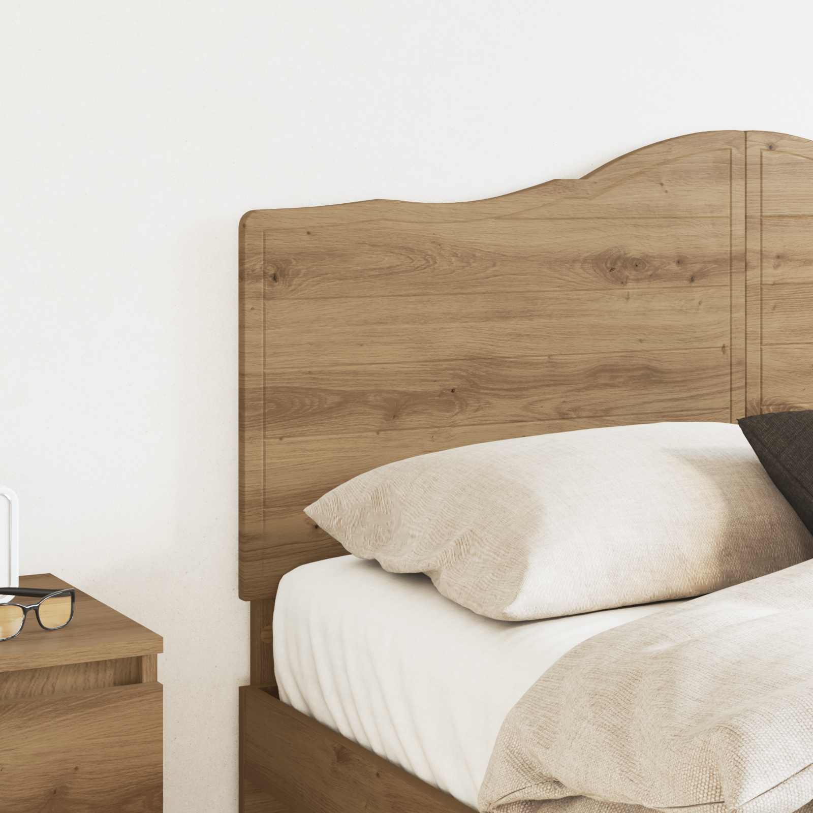 Tête de lit Chêne artisanal Bois d'ingénierie - XIOS