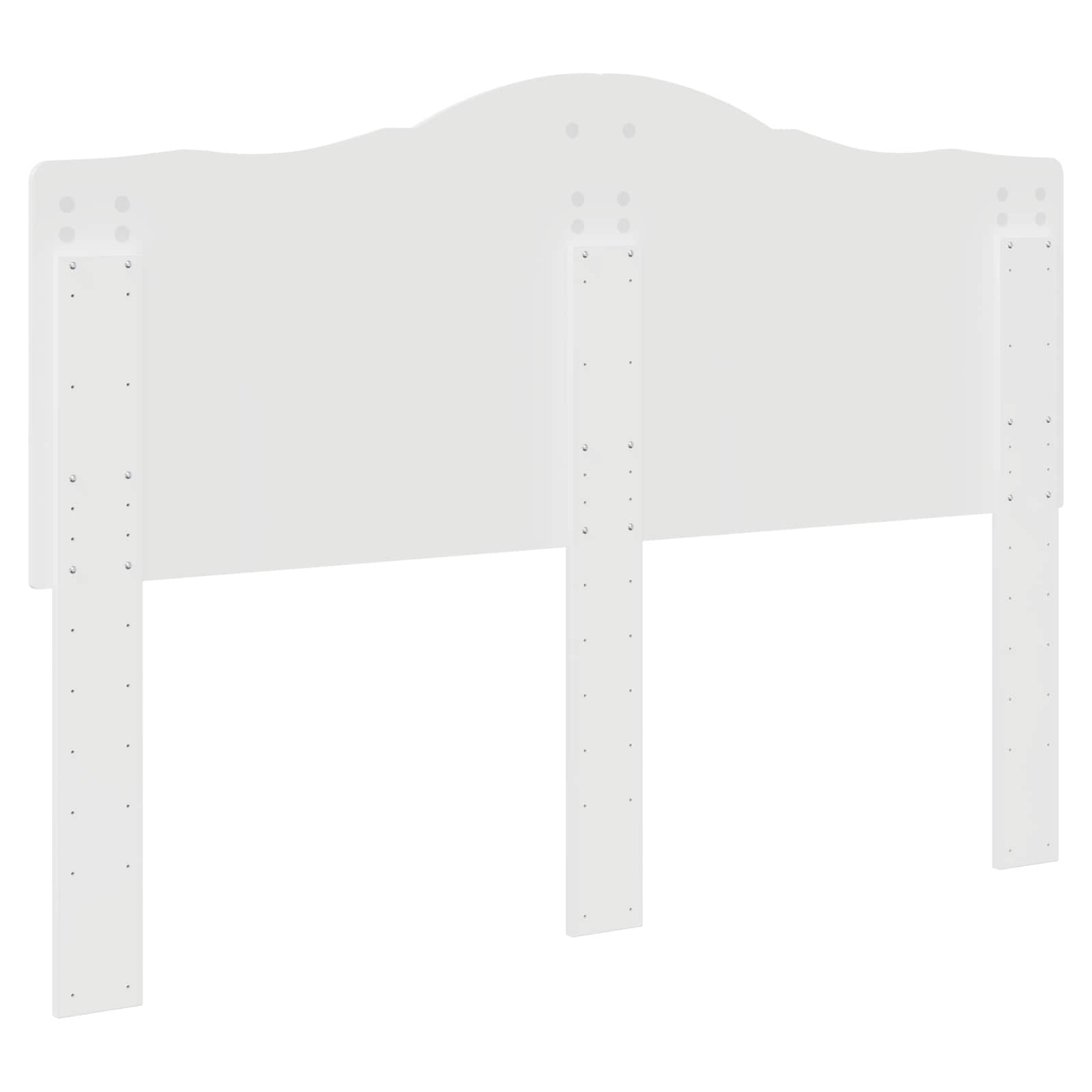 Tête de lit Blanc Brillant Bois d'ingénierie - XIOS