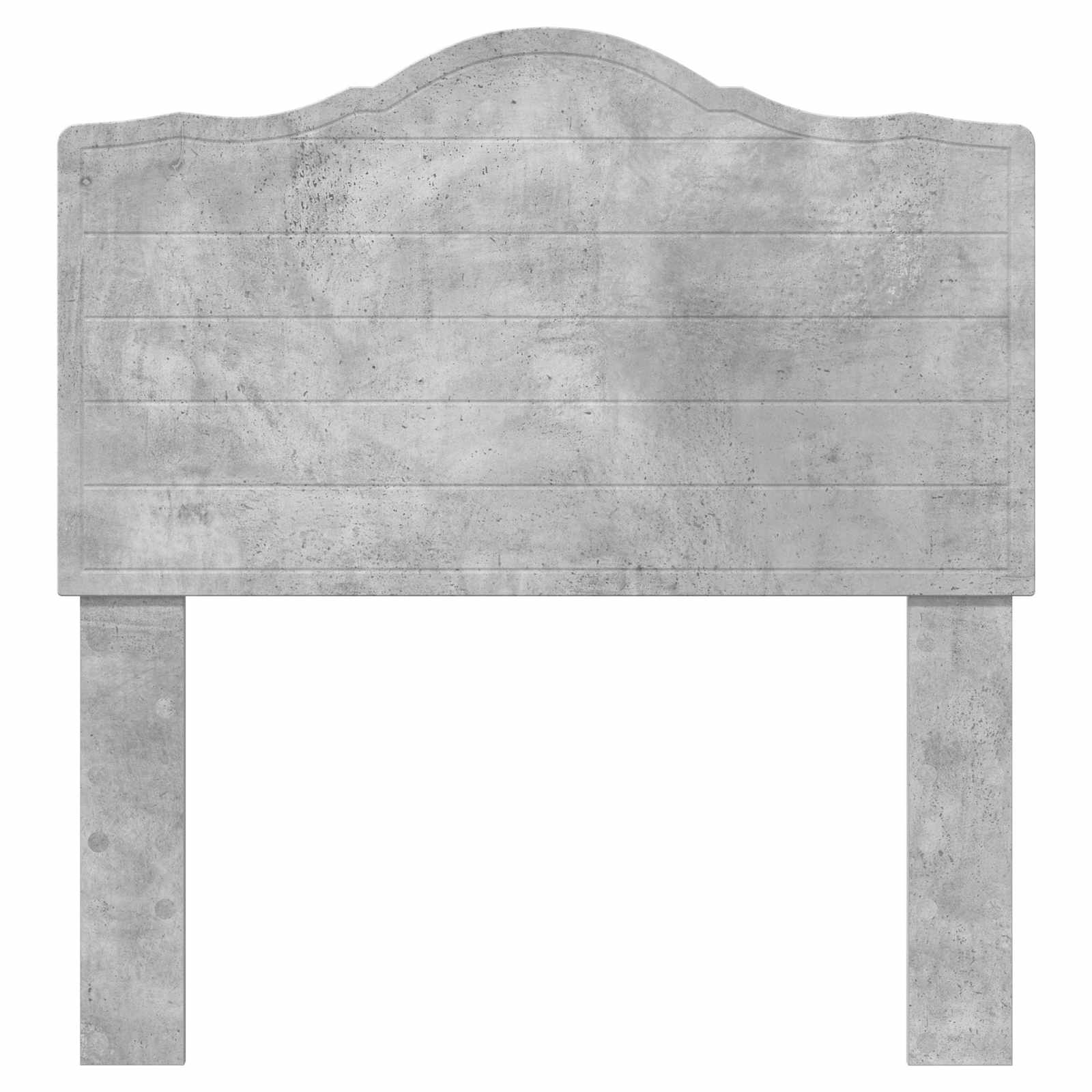 Tête de lit Gris béton Bois d'ingénierie - XIOS
