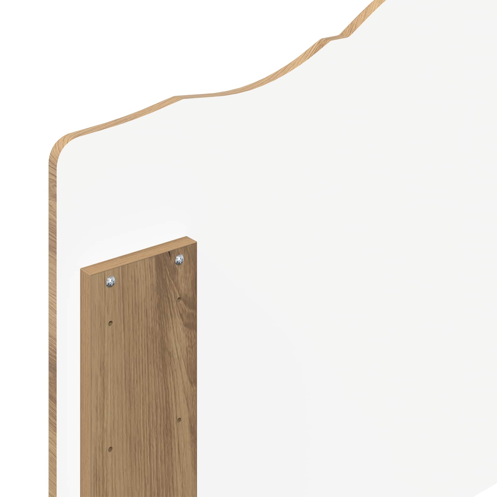 Tête de lit Chêne artisanal Bois d'ingénierie - XIOS