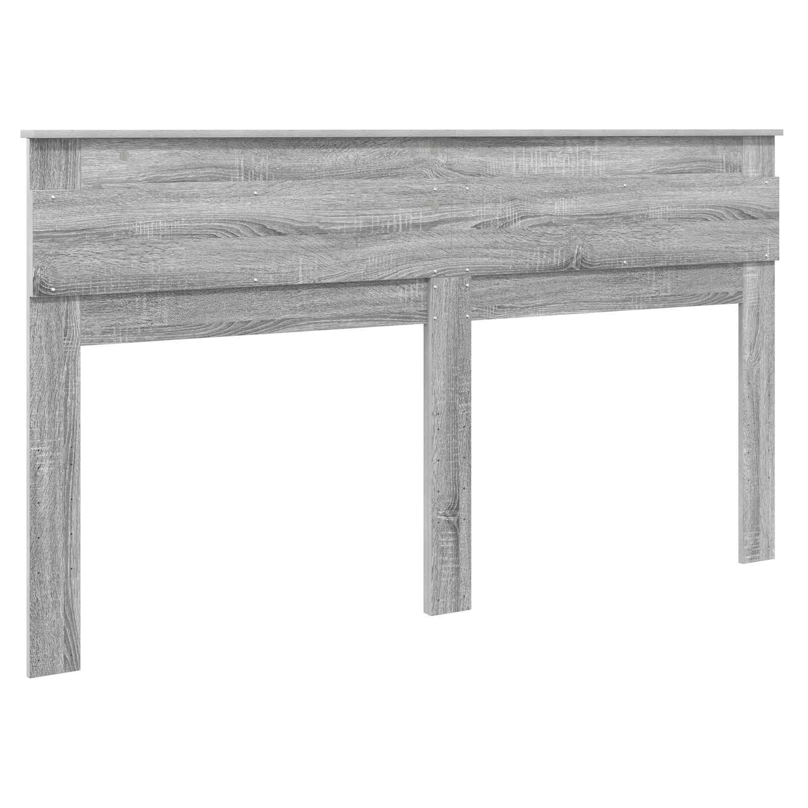 Tête de lit Gris Sonoma Bois d'ingénierie - XIOS