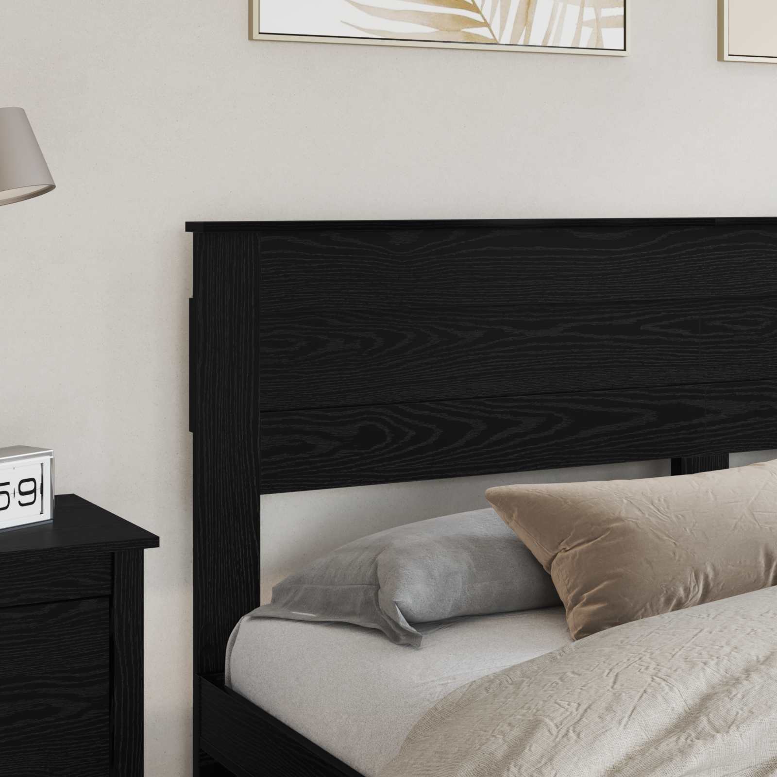 Tête de lit Chêne noir 180 cm Bois d'ingénierie - XIOS