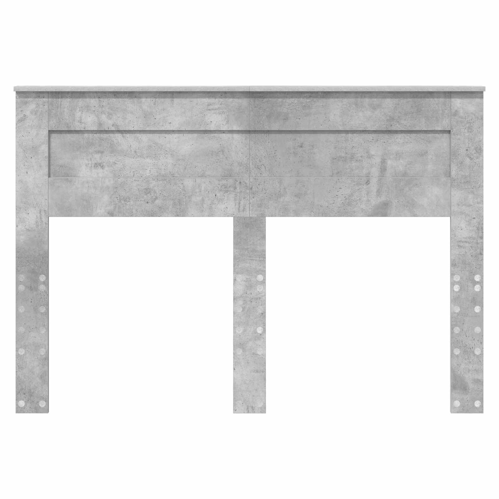 Tête de lit Gris béton 150 cm Bois d'ingénierie - XIOS