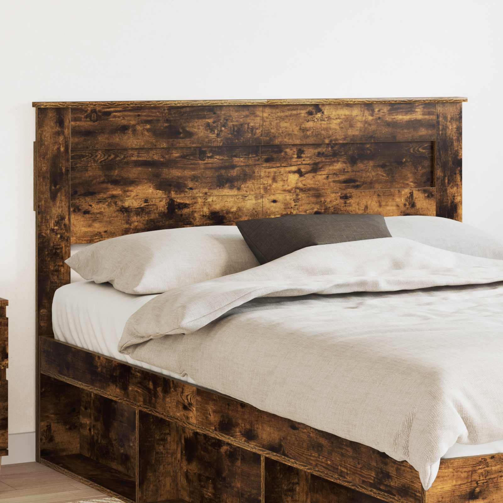 Tête de lit Chêne fumé 140 cm Bois d'ingénierie - XIOS