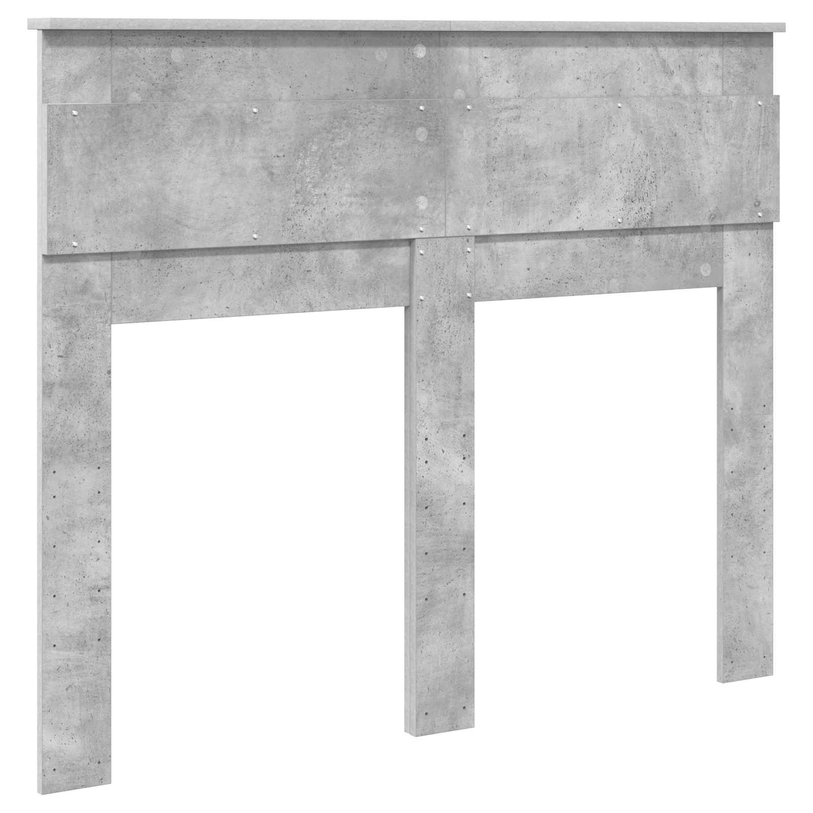 Tête de lit Gris béton 135 cm Bois d'ingénierie - XIOS