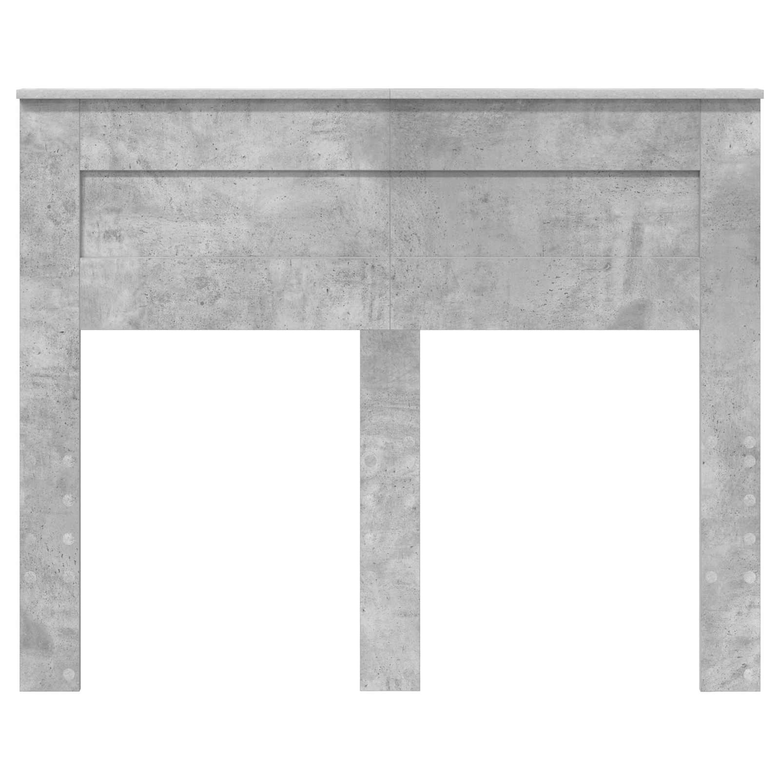 Tête de lit Gris béton 135 cm Bois d'ingénierie - XIOS