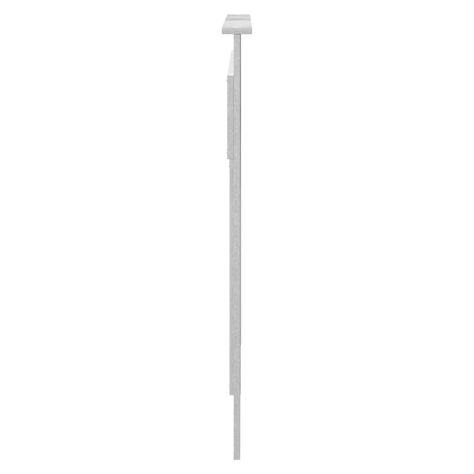 Tête de lit Gris béton 135 cm Bois d'ingénierie - XIOS