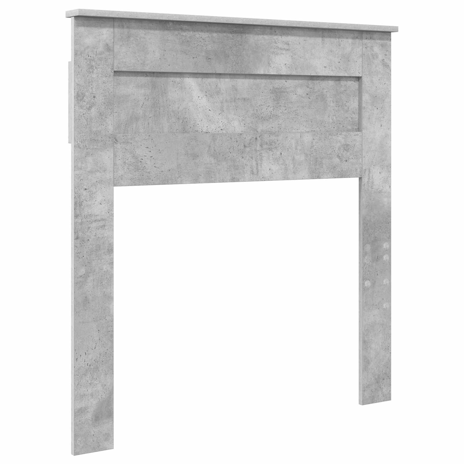 Tête de lit avec tête de lit Gris béton 75 cm Bois d'ingénierie - XIOS