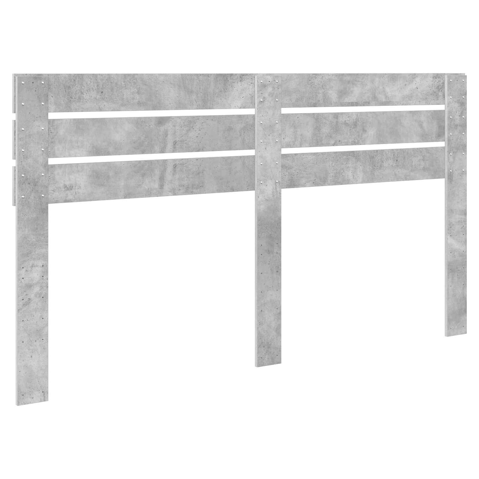 Tête de lit Gris béton Bois d'ingénierie - XIOS