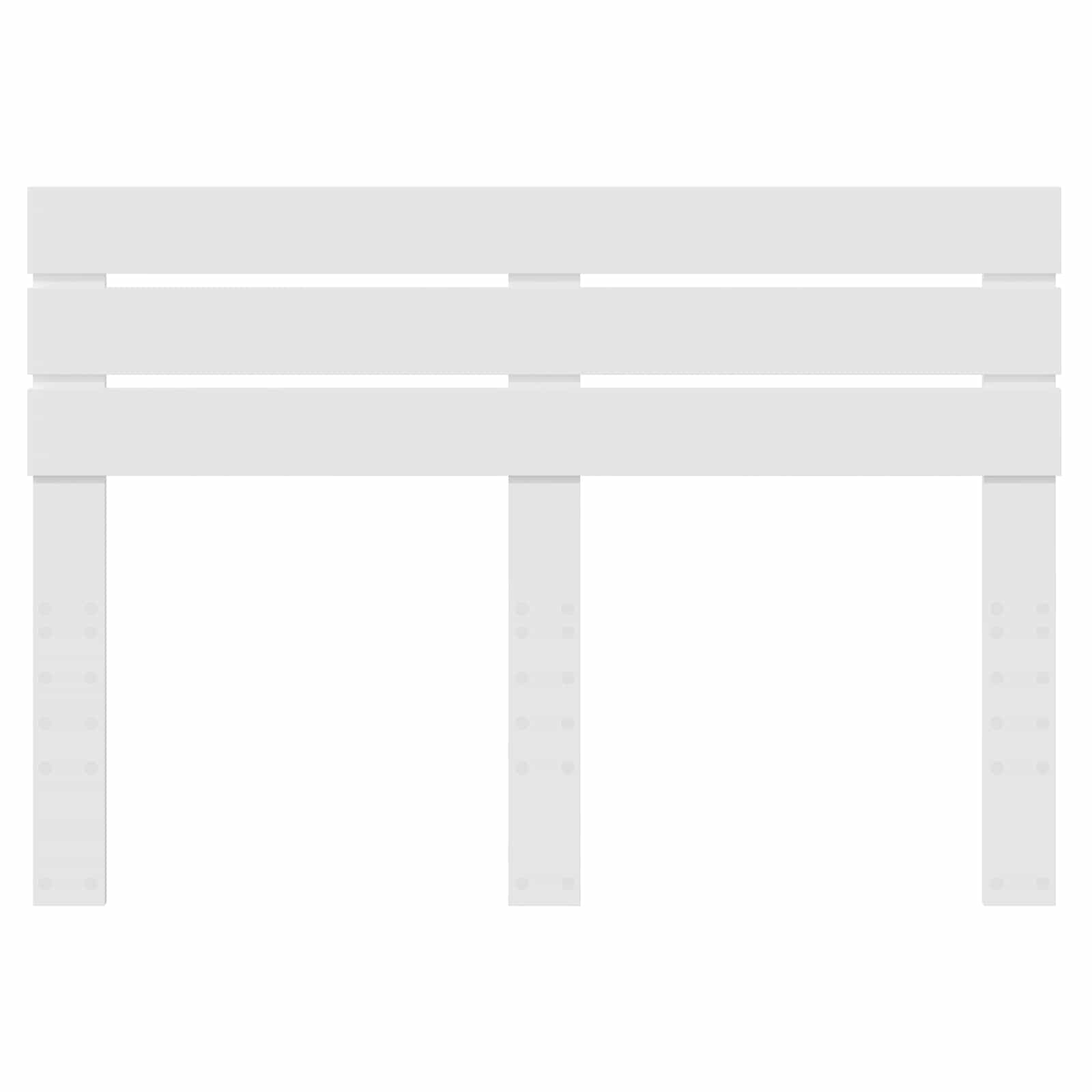 Tête de lit Blanc Bois d'ingénierie - XIOS