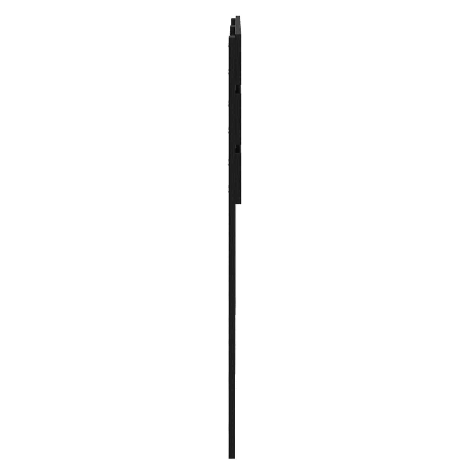 Tête de lit Chêne noir Bois d'ingénierie