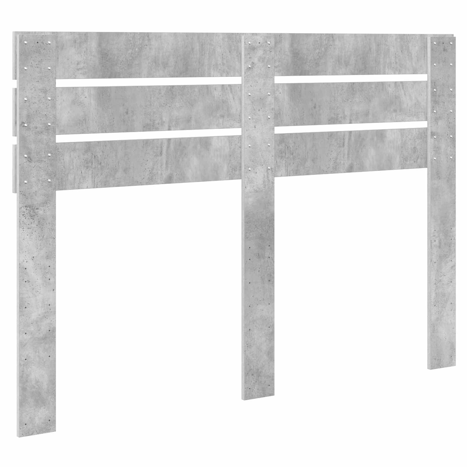 Tête de lit Gris béton Bois d'ingénierie - XIOS