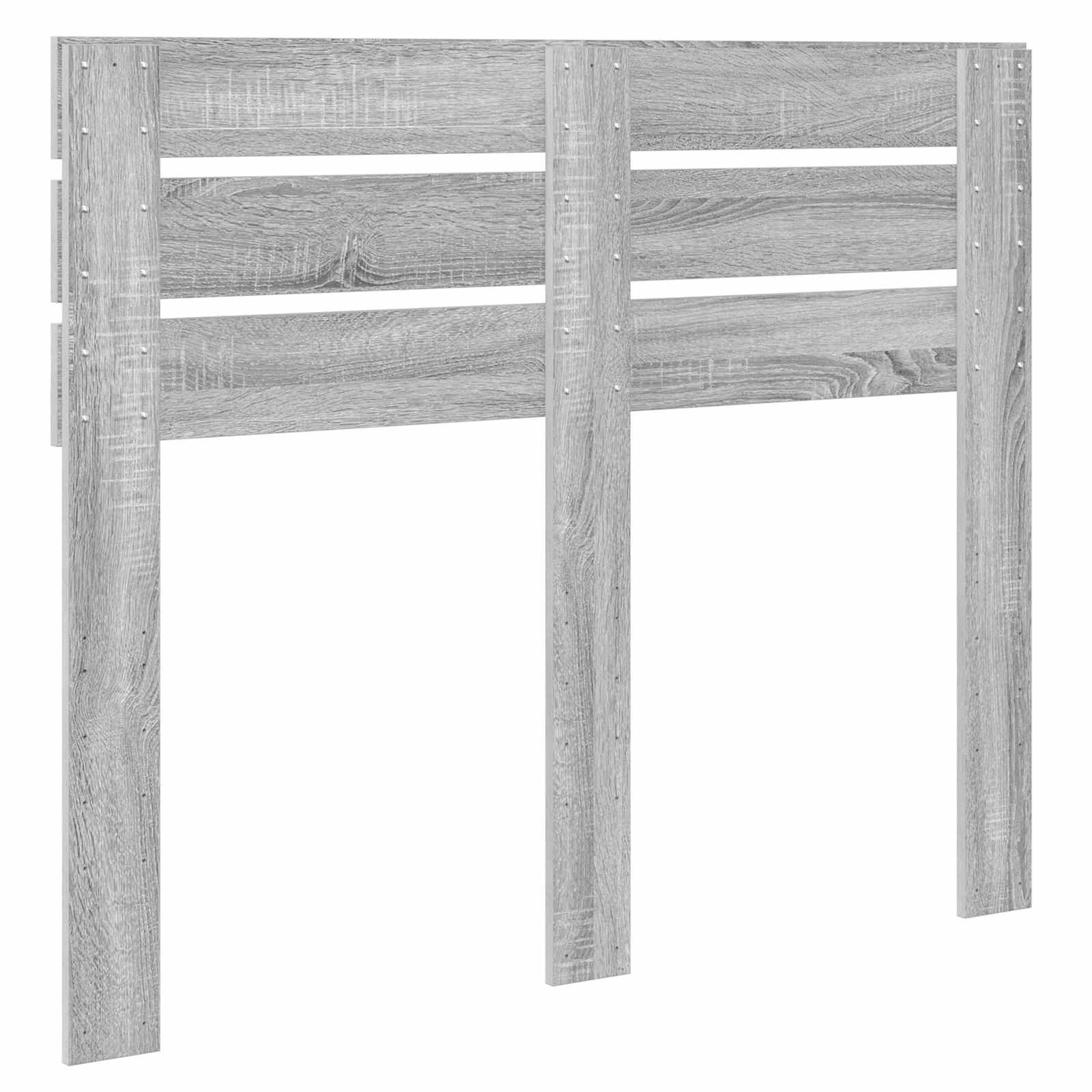 Tête de lit Gris Sonoma Bois d'ingénierie