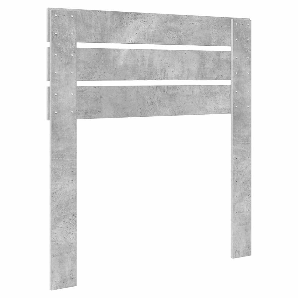 Tête de lit Gris béton 100 cm Bois d'ingénierie - XIOS