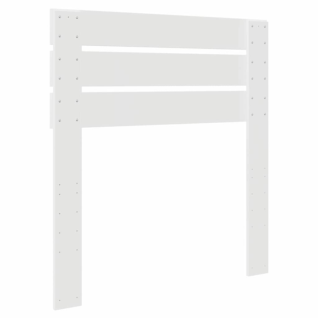 Tête de lit avec tête de lit Blanc 75 cm Bois d'ingénierie - XIOS