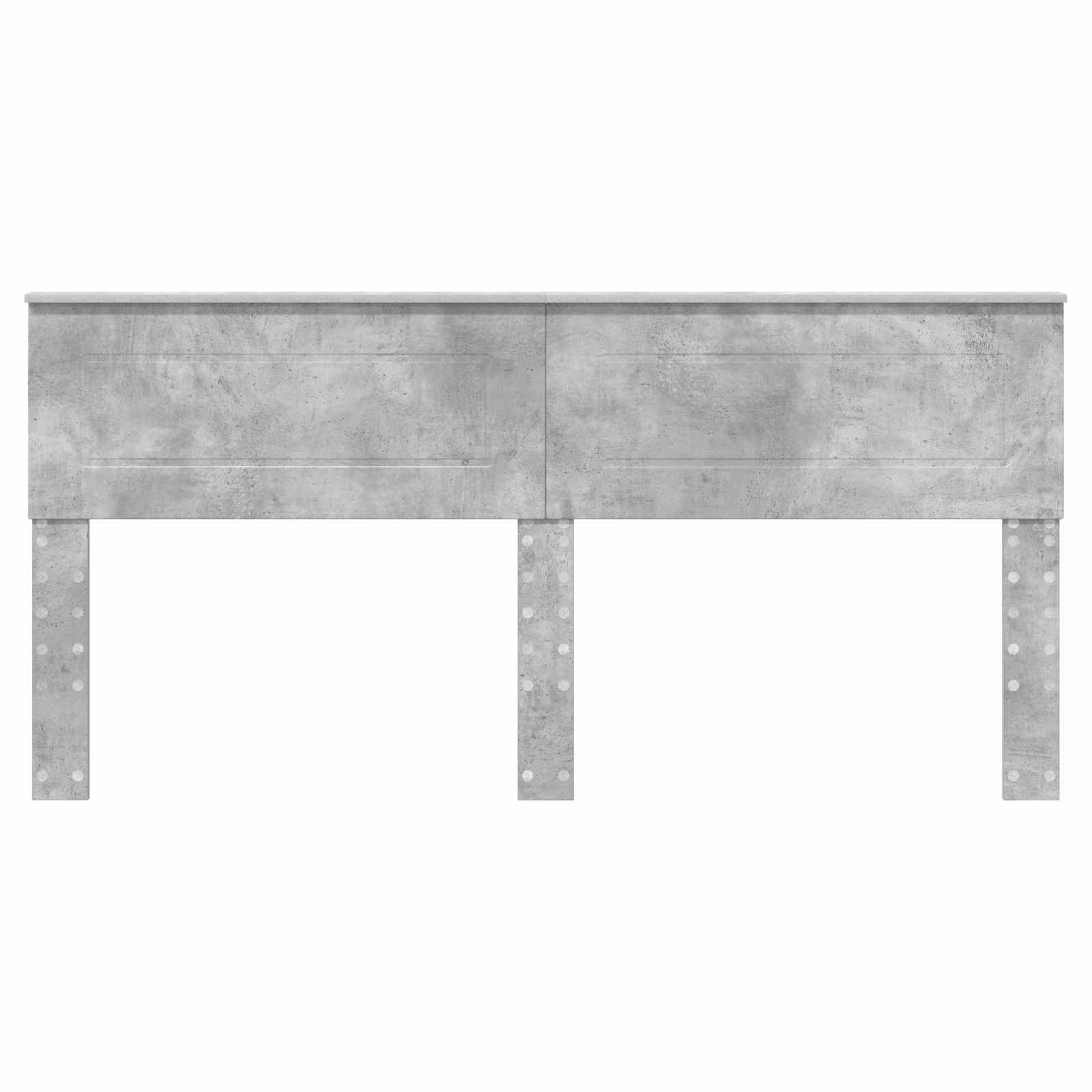 Tête de lit Gris béton 200 cm Bois d'ingénierie - XIOS