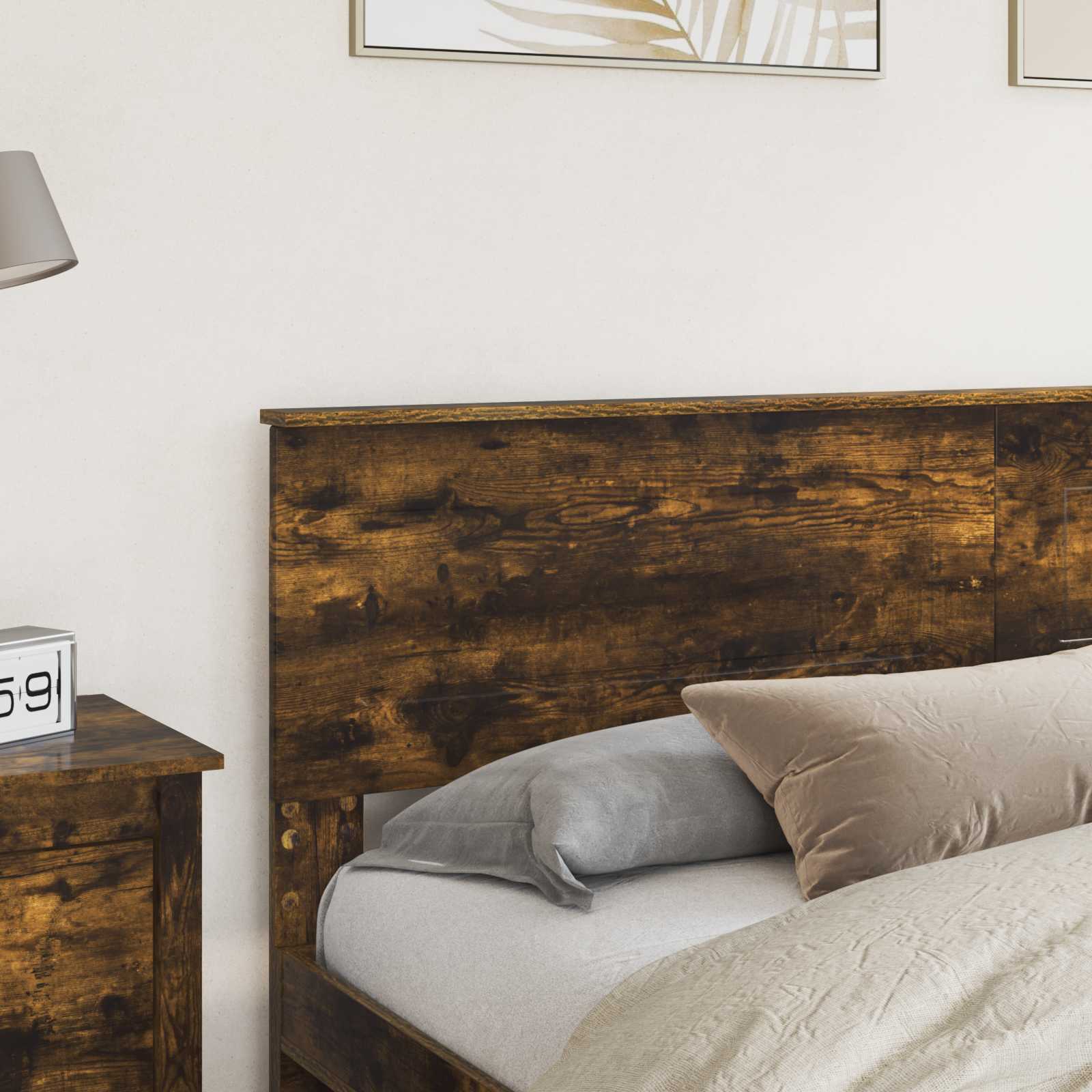 Tête de lit Chêne fumé 200 cm Bois d'ingénierie - XIOS