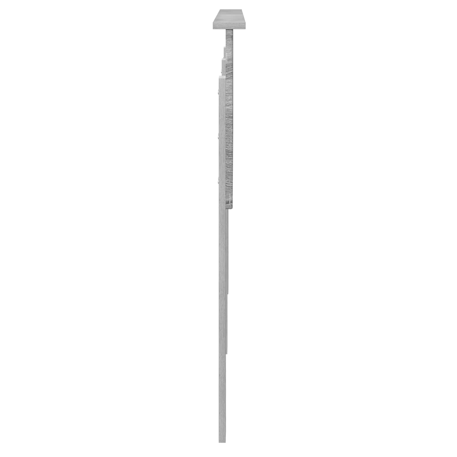 Tête de lit Gris Sonoma 200 cm Bois d'ingénierie - XIOS