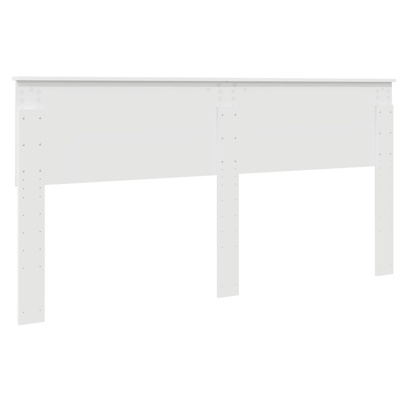 Tête de lit avec tête de lit Blanc 180 cm Bois d'ingénierie - XIOS