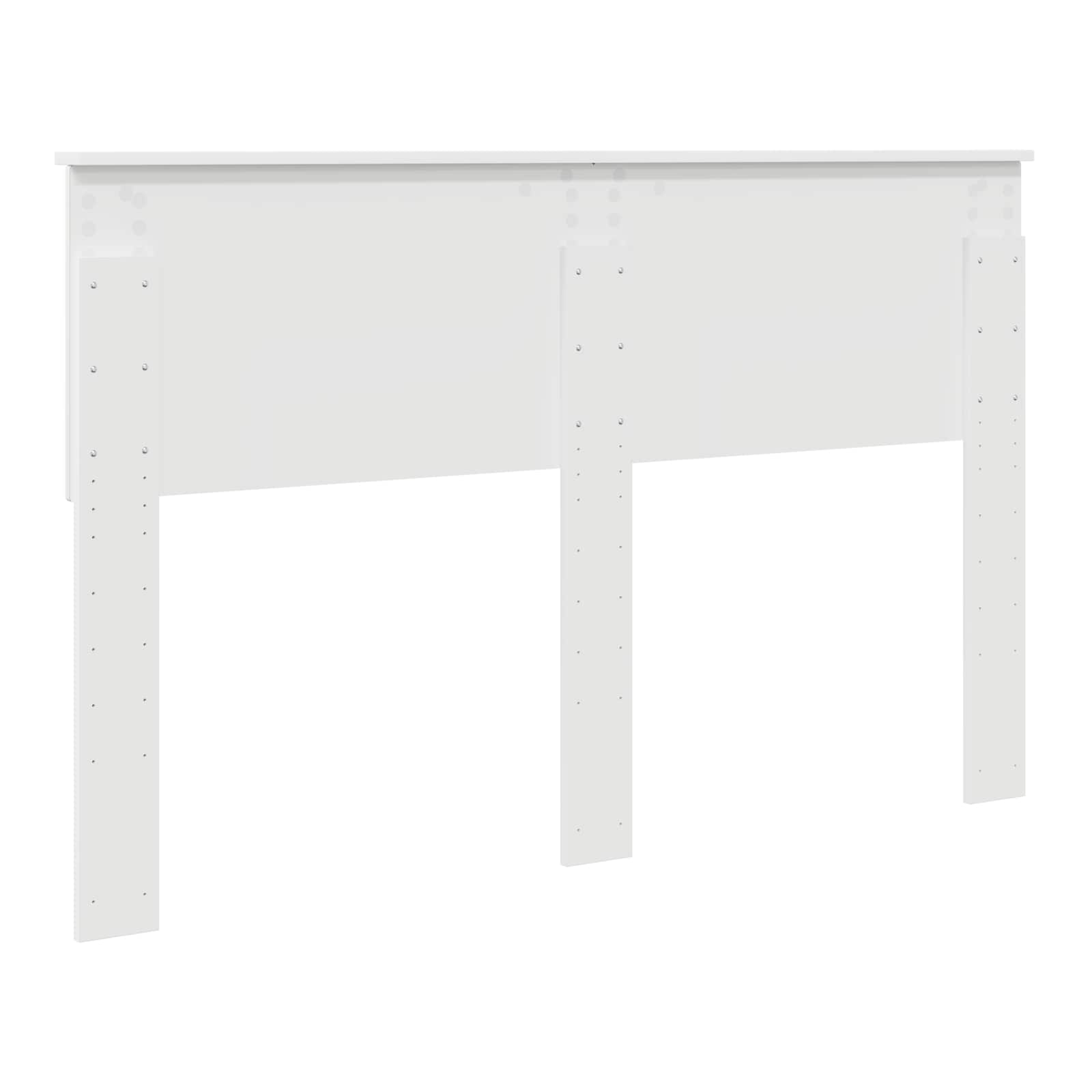 Tête de lit avec tête de lit Blanc 160 cm Bois d'ingénierie - XIOS