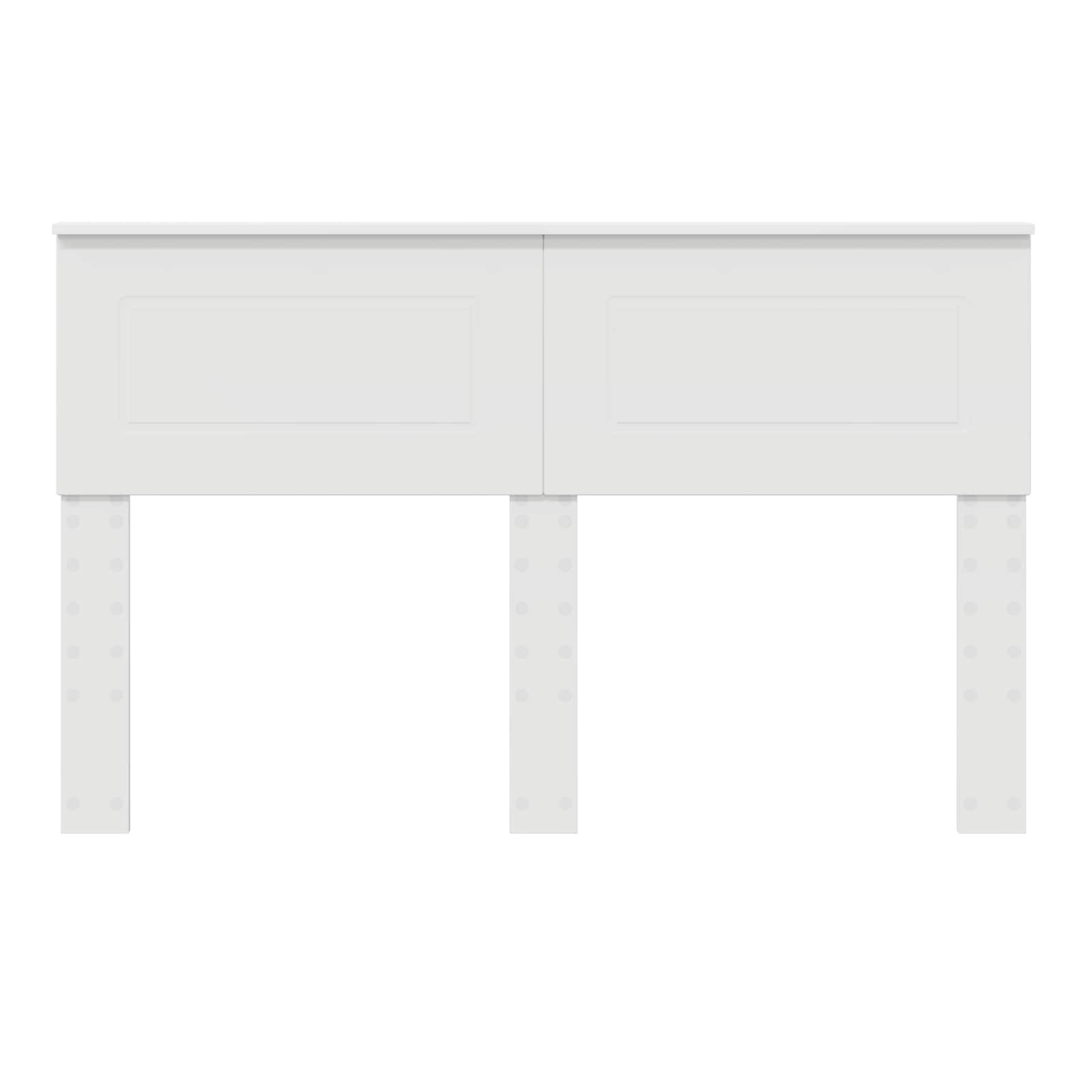 Tête de lit avec tête de lit Blanc 160 cm Bois d'ingénierie - XIOS