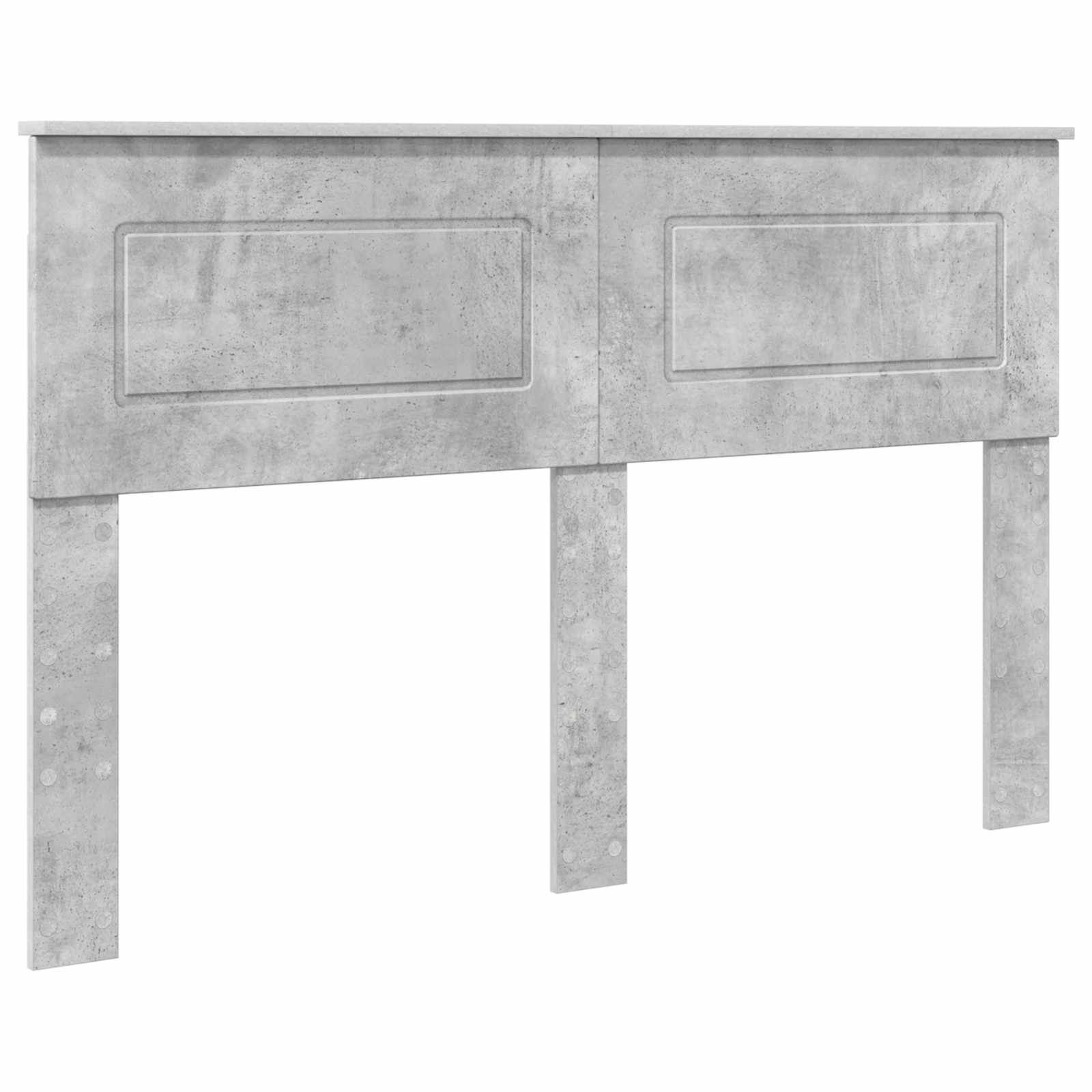 Tête de lit Gris béton Bois d'ingénierie - XIOS