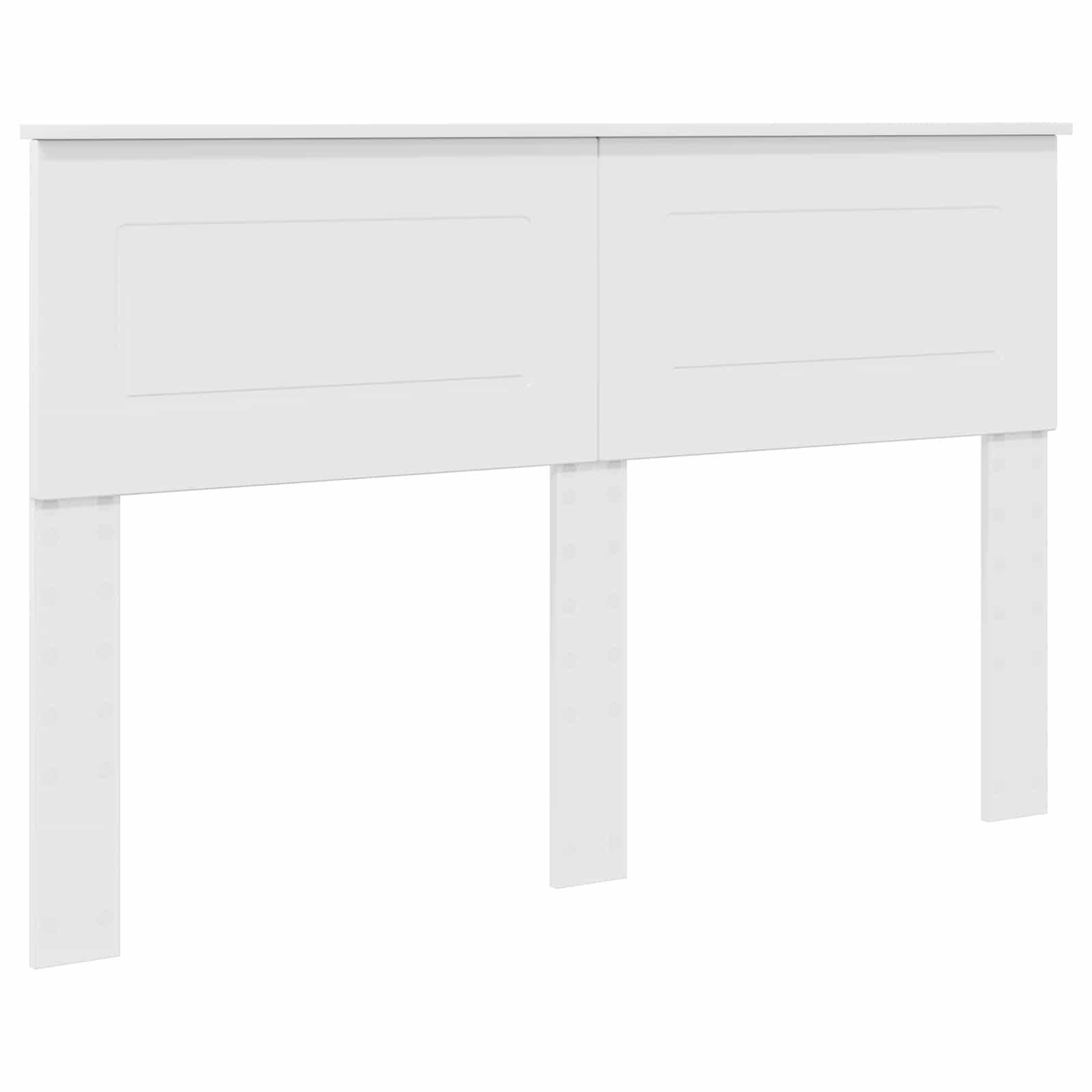 Tête de lit Blanc Brillant 160 cm Bois d'ingénierie - XIOS
