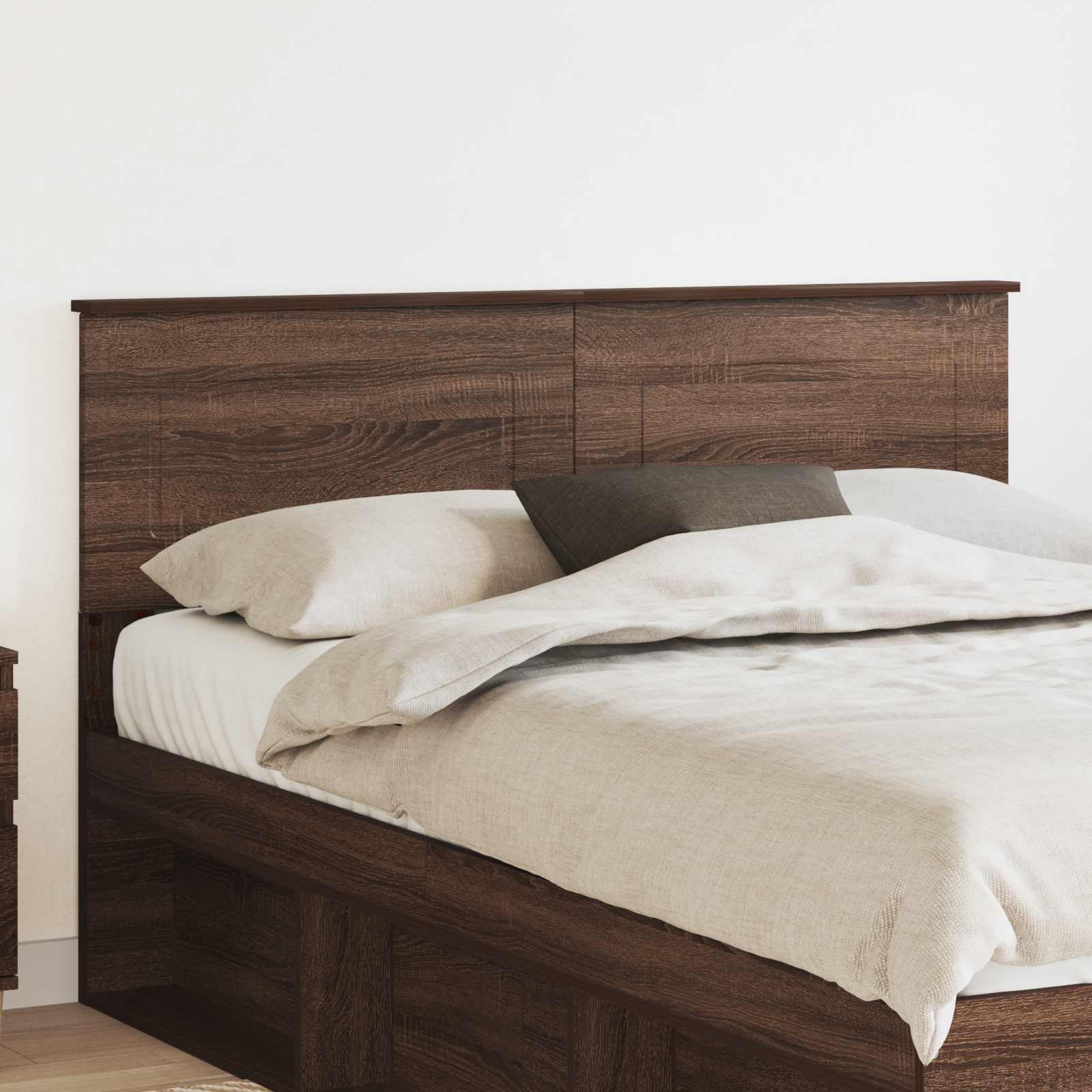 Tête de lit Chêne brun 150 cm Bois d'ingénierie - XIOS