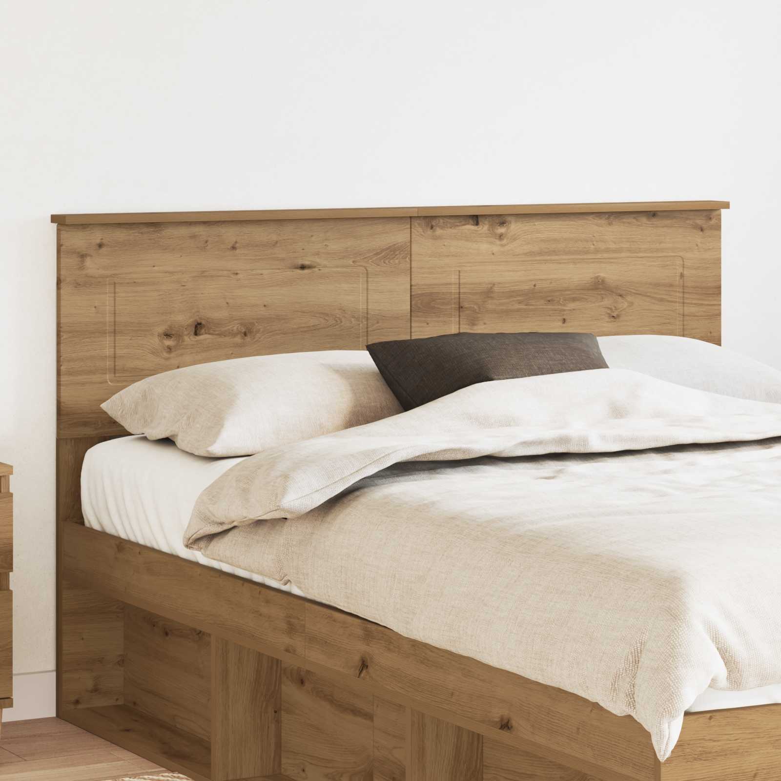 Tête de lit Chêne artisanal 150 cm Bois d'ingénierie - XIOS