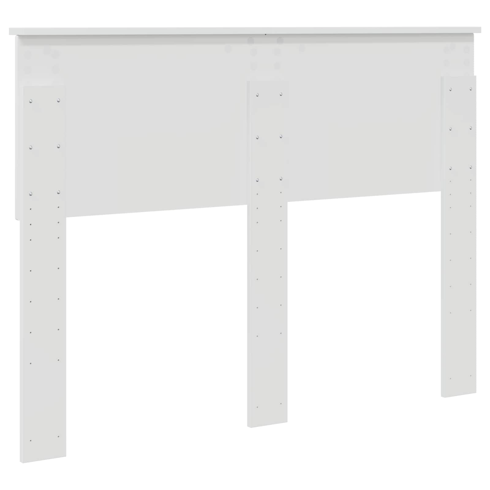 Tête de lit Blanc Brillant 135 cm Bois d'ingénierie - XIOS