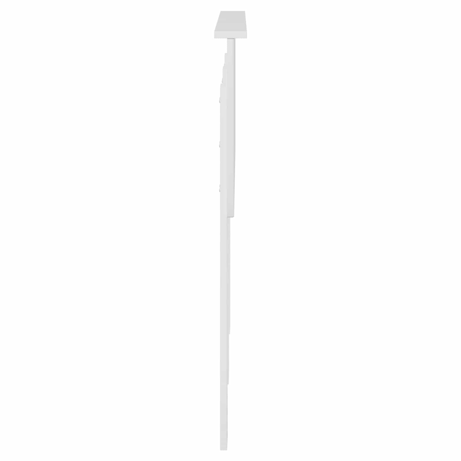 Tête de lit Blanc Brillant 135 cm Bois d'ingénierie - XIOS