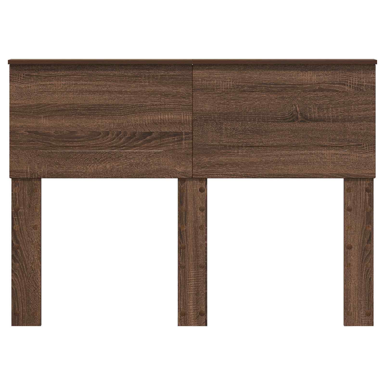 Tête de lit Chêne brun 135 cm Bois d'ingénierie - XIOS