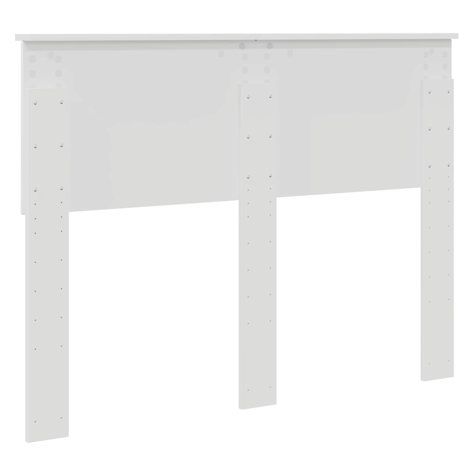 Tête de lit avec tête de lit Blanc 120 cm Bois d'ingénierie - XIOS