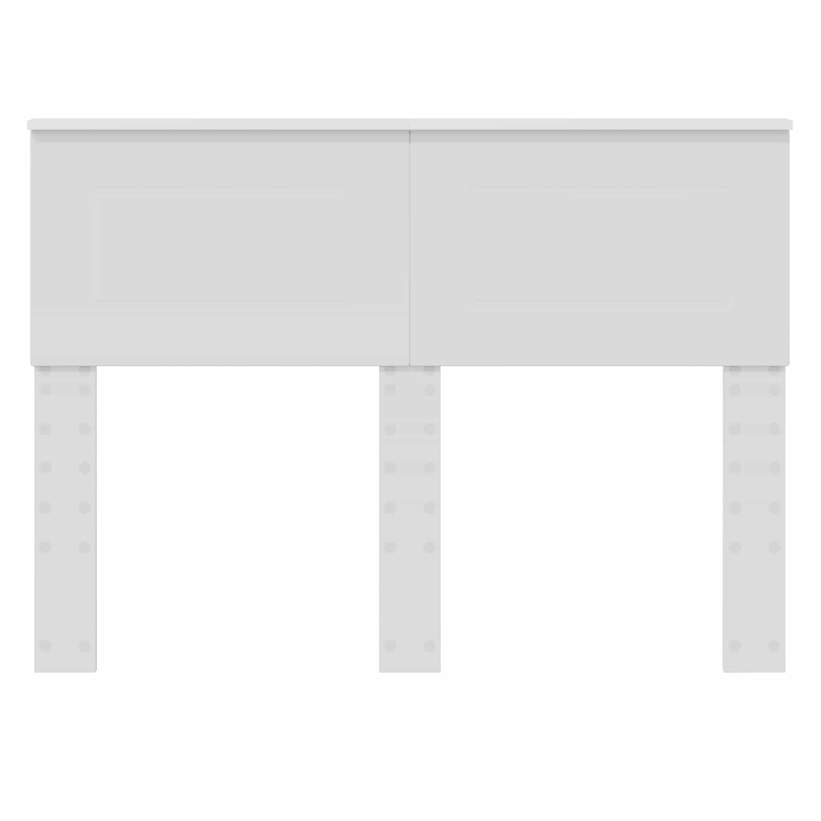 Tête de lit avec tête de lit Blanc 120 cm Bois d'ingénierie - XIOS