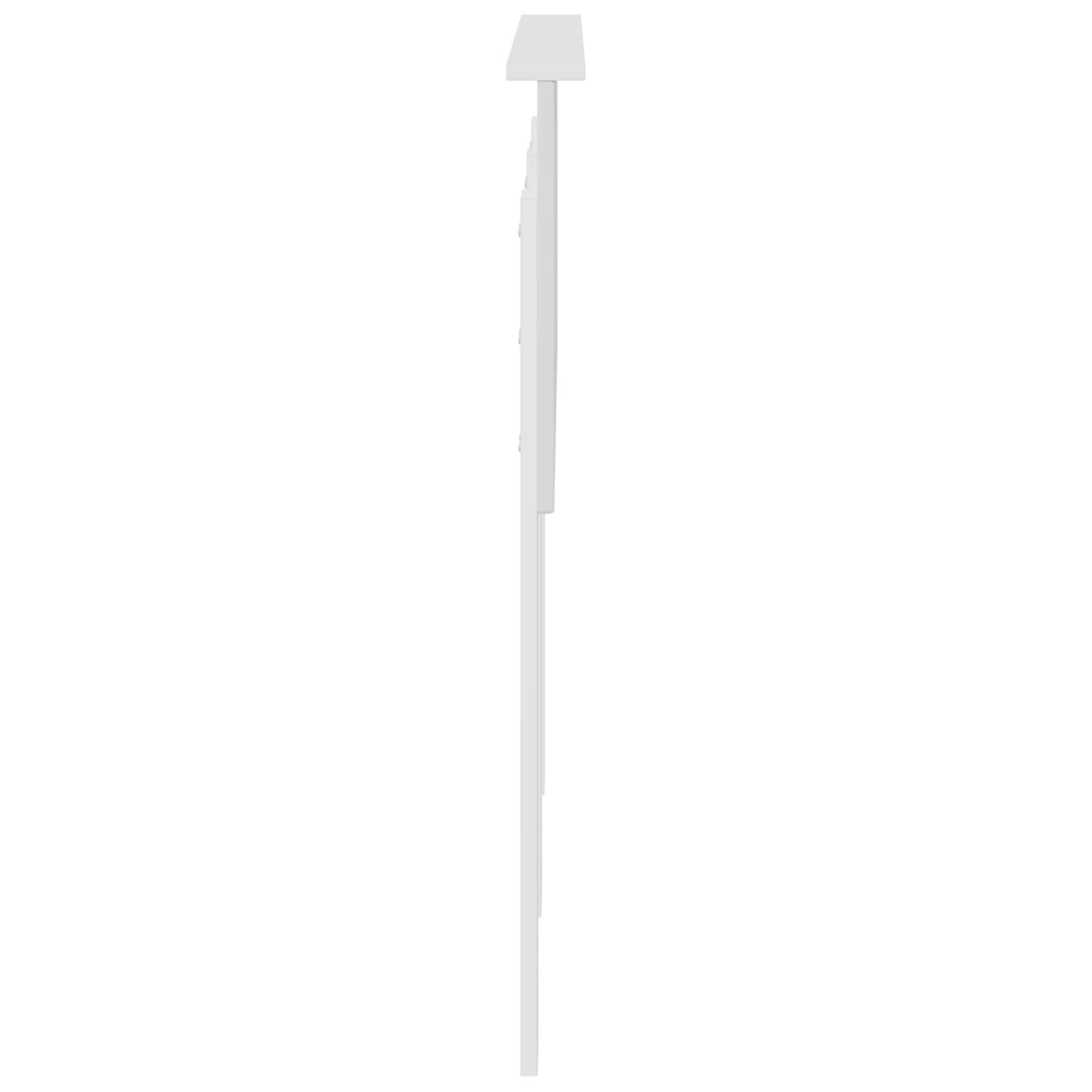 Tête de lit avec tête de lit Blanc 120 cm Bois d'ingénierie - XIOS