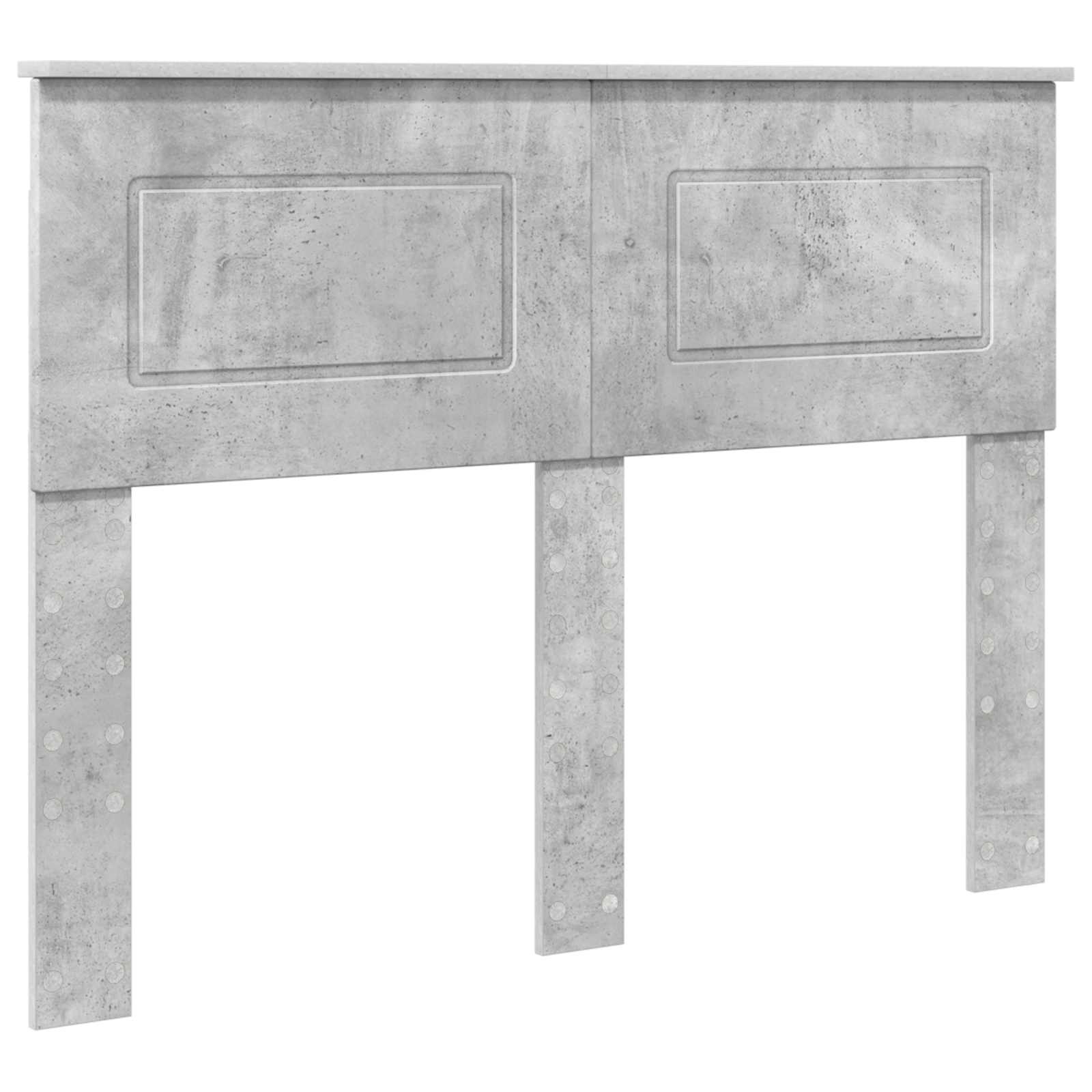 Tête de lit Gris béton Bois d'ingénierie - XIOS