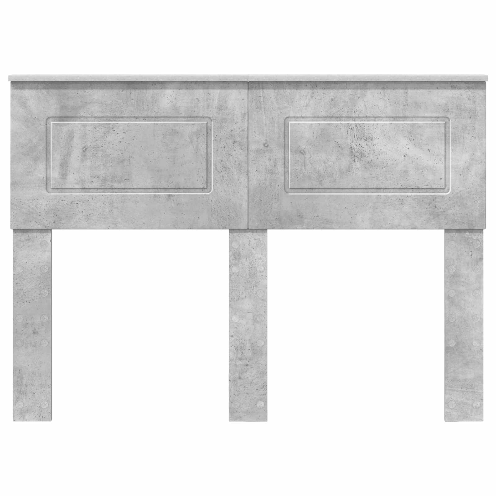 Tête de lit Gris béton Bois d'ingénierie - XIOS