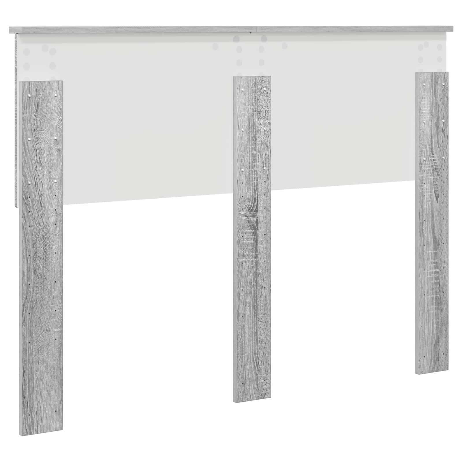 Tête de lit Gris Sonoma 120 cm Bois d'ingénierie - XIOS