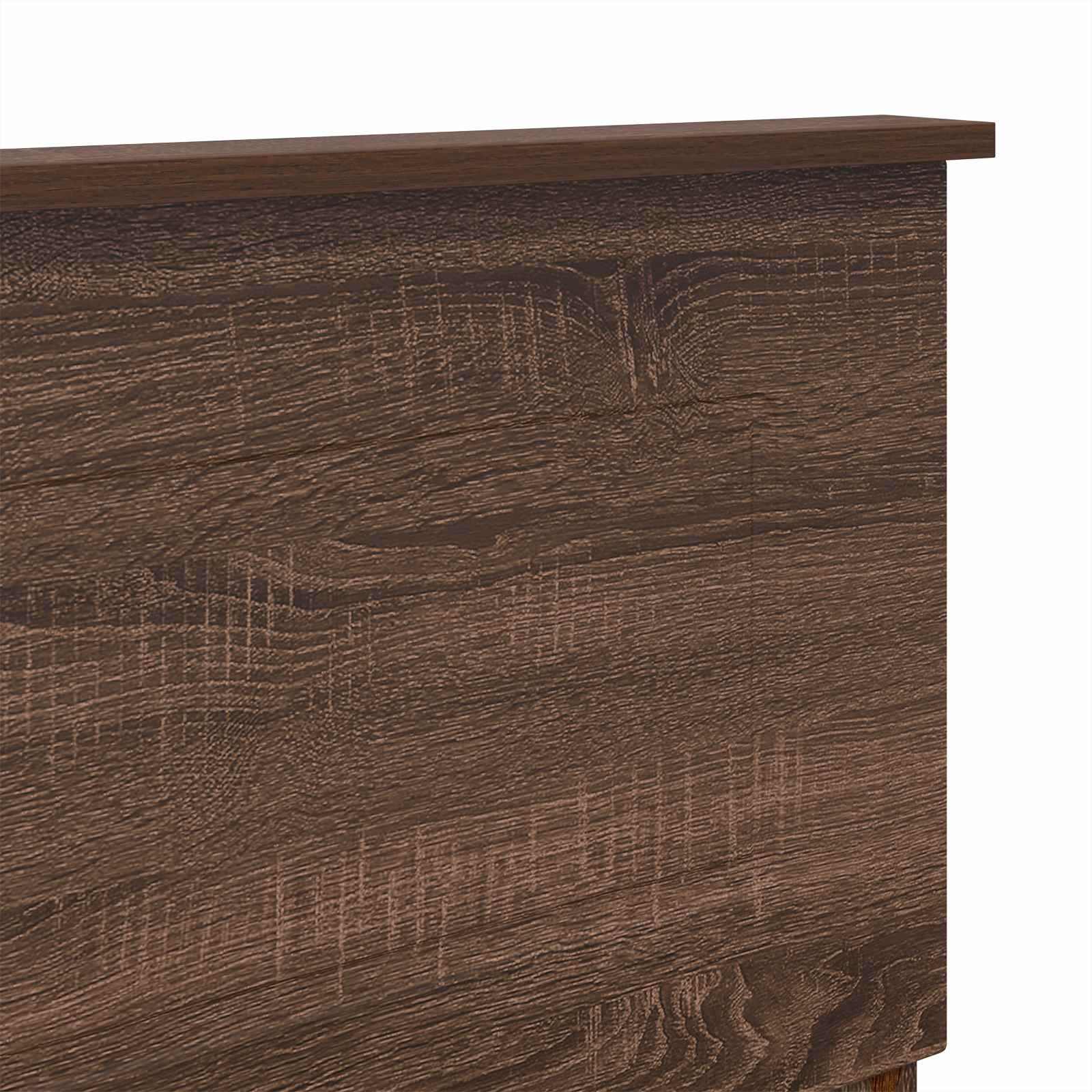 Tête de lit Chêne brun 120 cm Bois d'ingénierie - XIOS