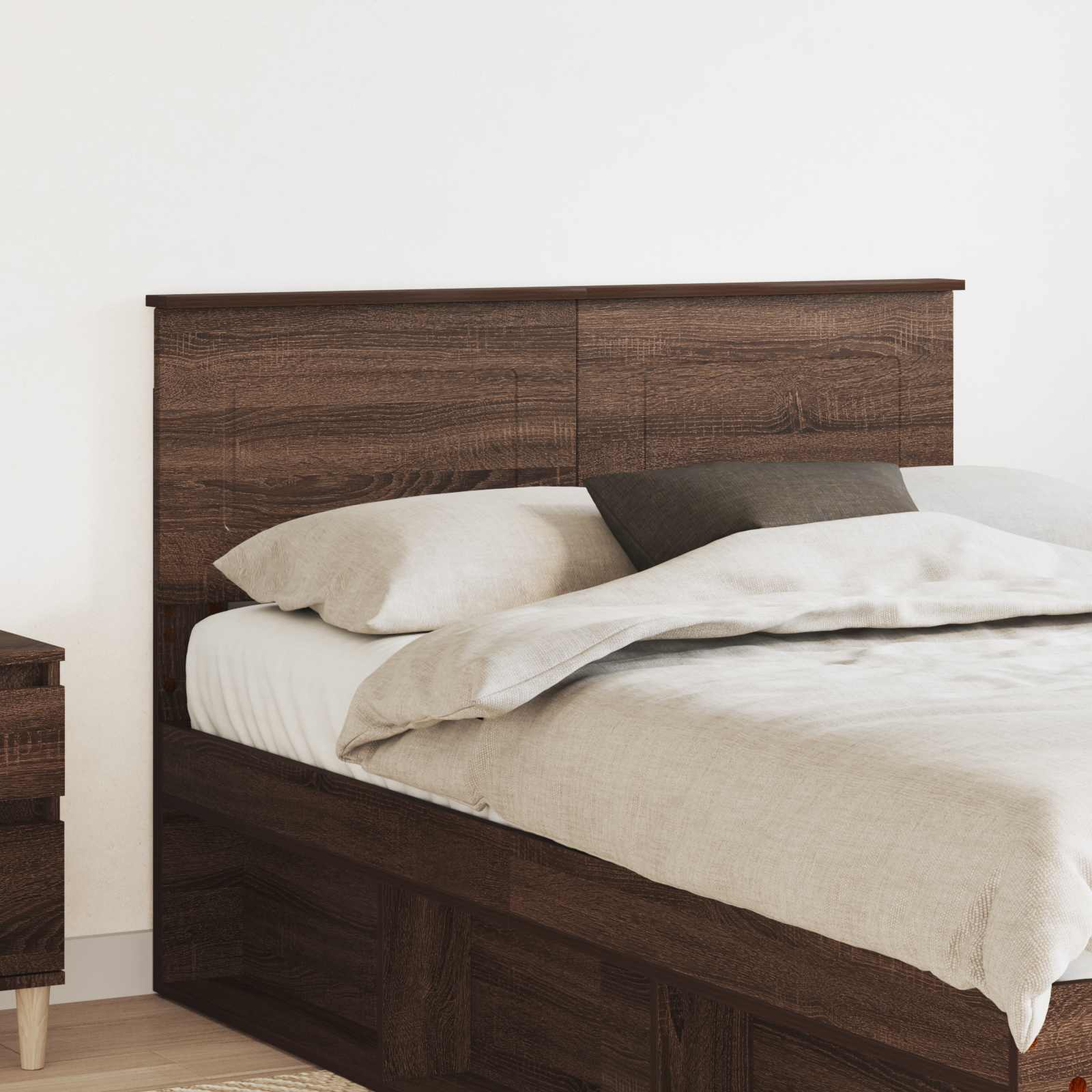 Tête de lit Chêne brun 120 cm Bois d'ingénierie - XIOS