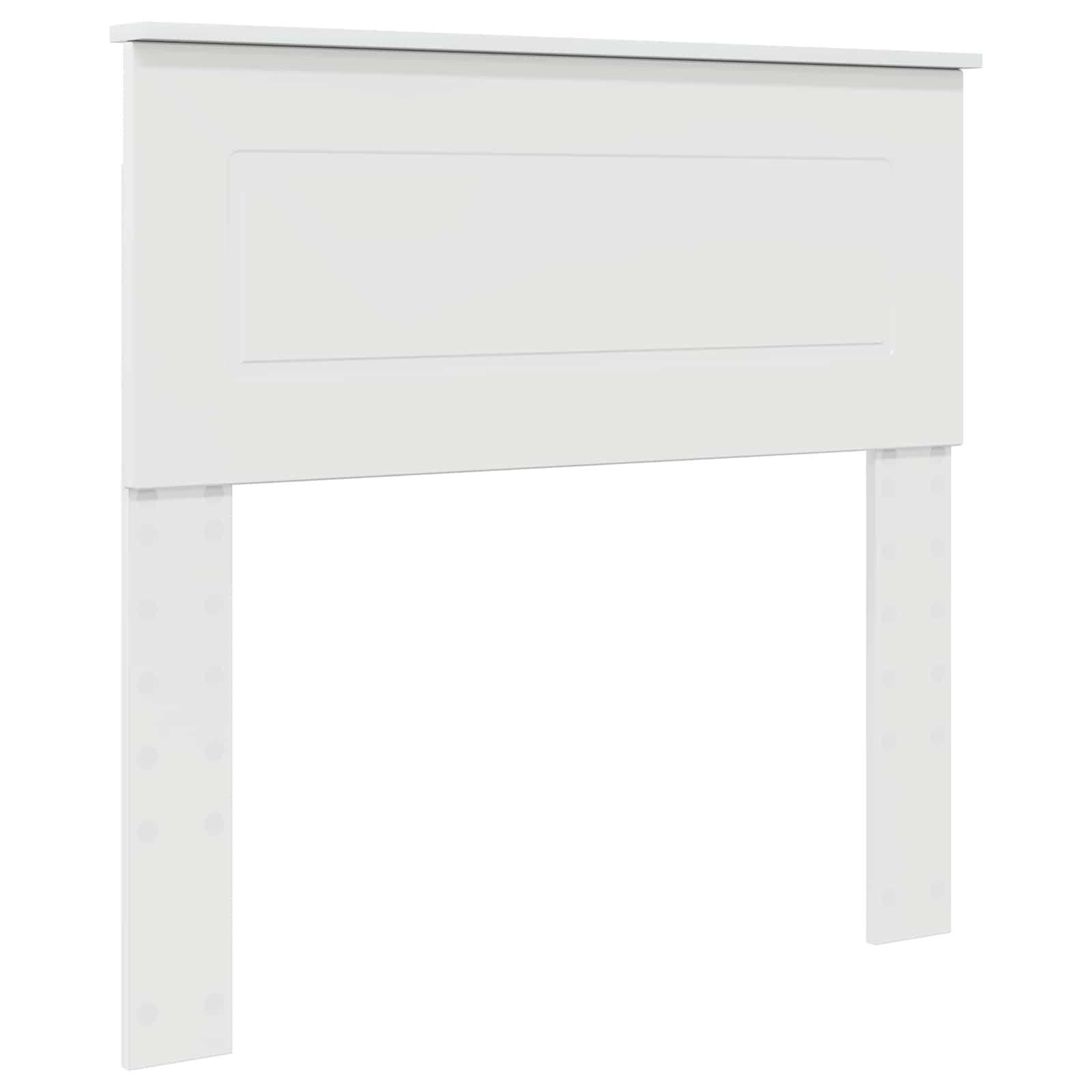 Tête de lit Blanc Brillant 90 cm Bois d'ingénierie - XIOS