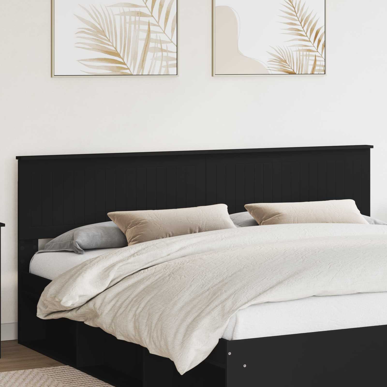 Tête de lit Chêne noir Bois d'ingénierie - XIOS